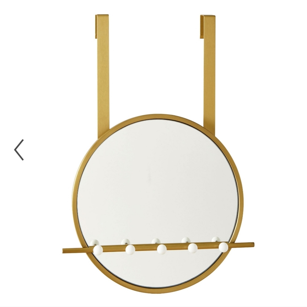 Pottery Barn Dorm! Over the Door Moon Mirror! BNIB!